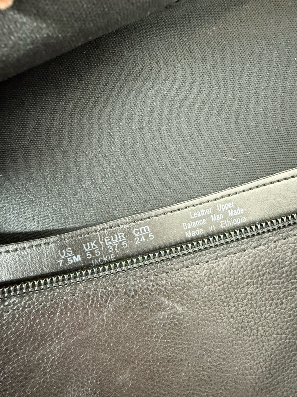 NATURALIZER New Jessie High Shaft Leather Riding Boots Black Buckle Zipper 7.5 - Picture 11 of 14